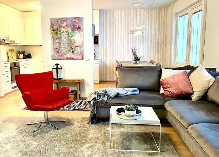 Modern And Cosy 3-Bedroom Apartment With Private Sauna, In Trendy Kalasatama